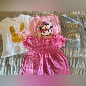 girls 3T shirt bundle